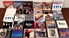 Portadas de mi colección de CD de The Beatles
