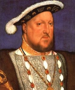 Enrique VIII en pintura de la época