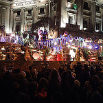 Imagen de la Cabalgata de Reyes por Barcelona