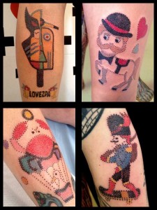 Tatuajes de Zulima Torné. Imagen cedida por Qbos Body Art.