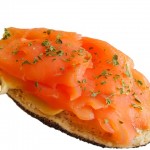 Receta sandwich de salmon ahumado