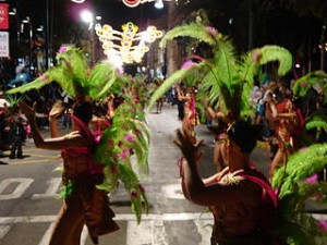 Desfile del Carnaval de Águilas, en Murcia