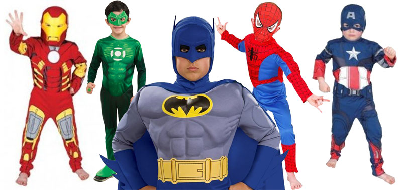 Cuidado Pera rodear Disfraces de superhéroes baratos para niños