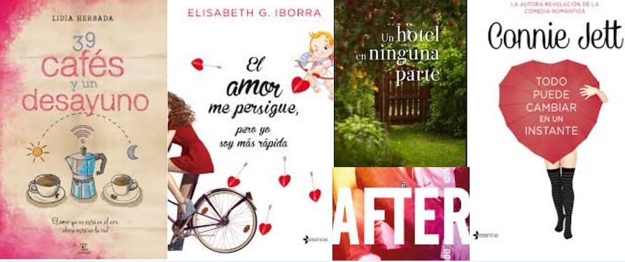 5 Novelas románticas para San Valentín