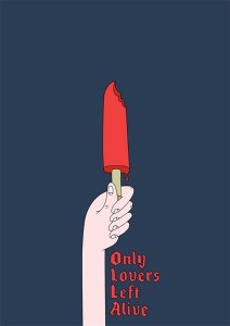 Cartel alternativo de "Solo los amantes sobreviven" por Csaba Klement