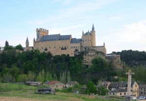 El Alcázar de Segovia es una de los principales símbolos de la ciudad.