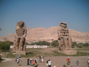 Los Colosos de Memnon en Luxor