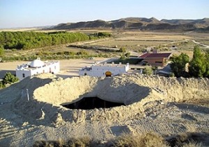 Hotel Cueva en el Desierto de Los Monegros (Aragón)