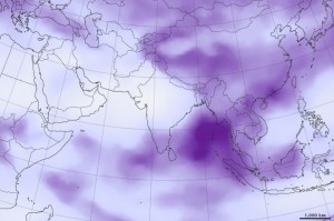 India, una de las olas de calor de 2015
