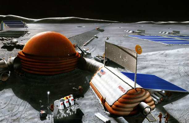 NASA desea regresar a la Luna e instalar una base espacial