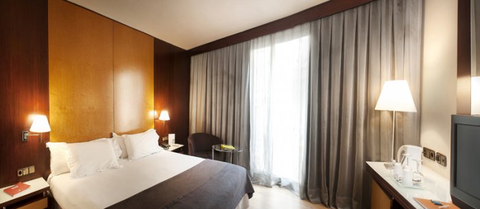 Habitación del Silken Ramblas de Barcelona – Hoteles por horas