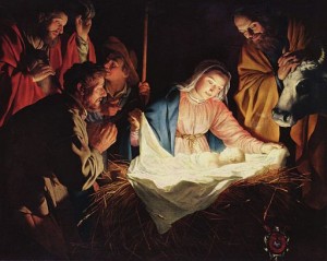 El verdadero significado de Navidad, el nacimiento de Jesús.