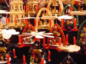 Mercado navideño en Praga