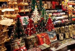 Mercado navideño en Praga