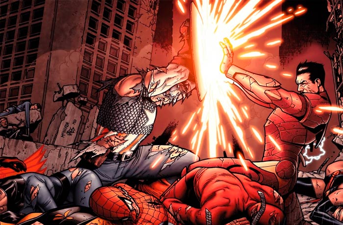 Arte conceptual 'Civil War' - @Marvel