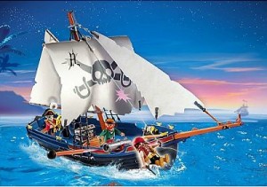 Barco pirata corsario Playmobil