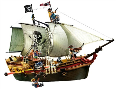 Barco pirata de ataque Playmobil