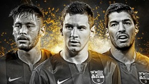 El tridente letal del Barcelona by FIFA