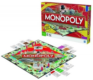 Monopoly, juego de mesa. Imagen de Amazon