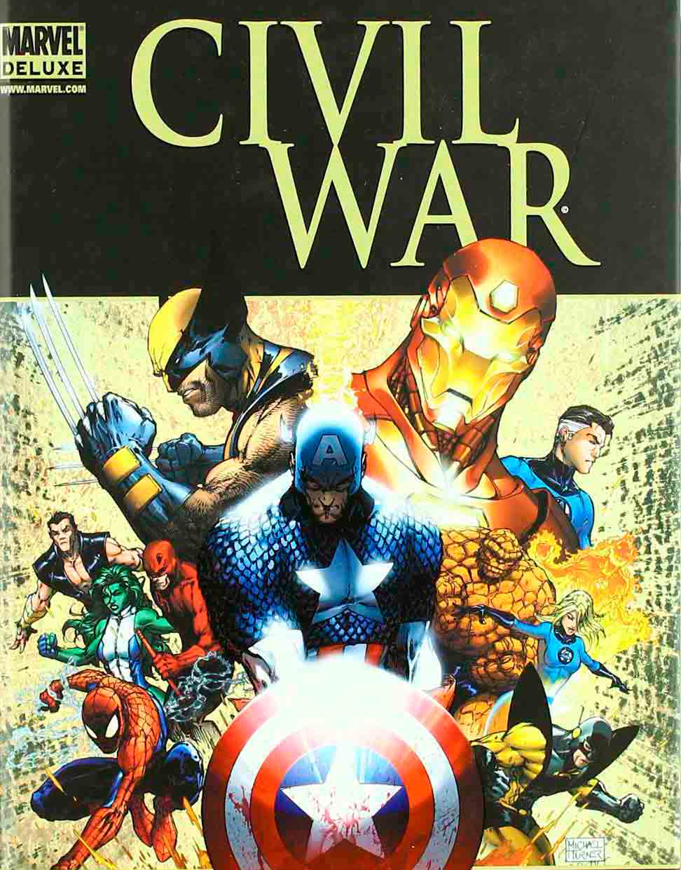 Los superhéroes están en guerra: ‘Civil War’, de Mark Millar y Steve McNiven