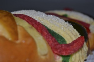 Rosca de Reyes tradicional mexicana
