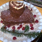 Recetas navideñas: tronco de Navidad con chocolate