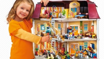 casa de muñecas playmobil amueblada