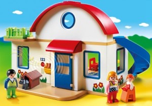 casa moderna playmobil 123 fachada