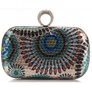 clutch nochevieja multicolor