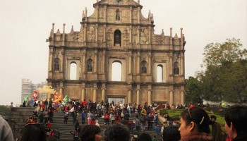 Ruinas de San Pablo, en el corazón de Macao