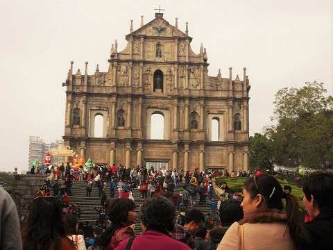 Ruinas de San Pablo, en el corazón de Macao