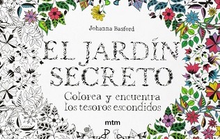 El Jardín Secreto, libro para colorear