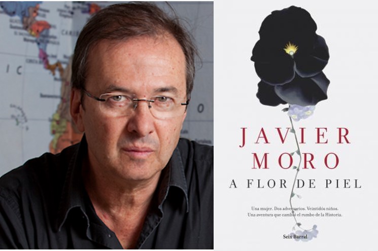 A flor de piel, la última novela de Javier Moro