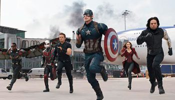 Protagonistas de “Capitán América: Civil War”