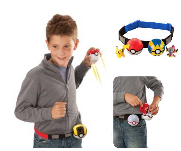 Pokemón cinturón infantil para Poke bolas