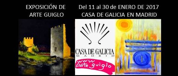 En Casa Galicia de Madrid, expo de Arte GUIGLO
