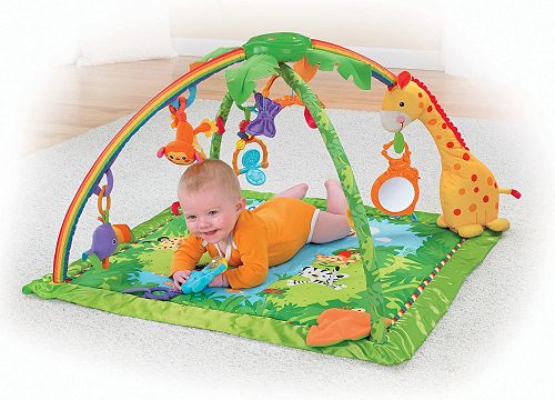 Las mejores mantas de actividades de Fisher Price para bebés: ¡regala el gimnasio más bonito y divertido!