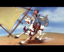 Fotograma de la serie animada Don Quijote que emitió TVE