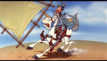 Fotograma de la serie animada Don Quijote que emitió TVE