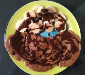 Tortitas saludables de avena y chia