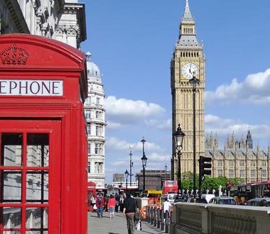 Las cabinas rojas y el Big-Ben son las dos imagines emblemáticas de Londres