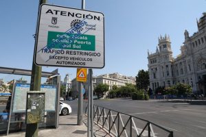 Los pictogramas se ubicarán en todos los accesos al área de Madrid Central