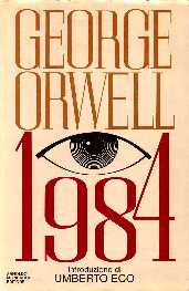 cubierta de novela de George Orwell